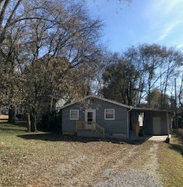 Large yard