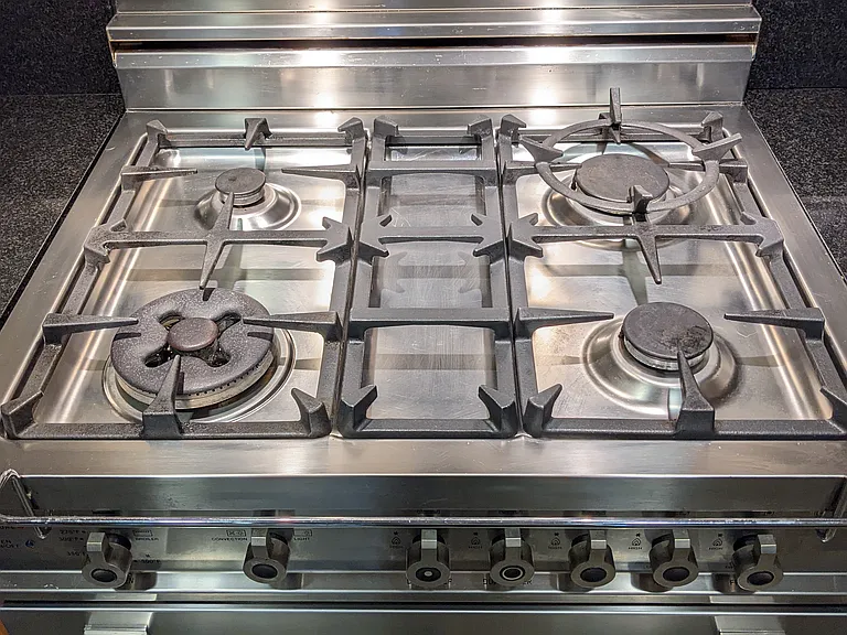 Gas gourmet stove