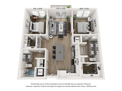 Floor plan B1