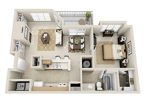 Floor plan The Clarendon
