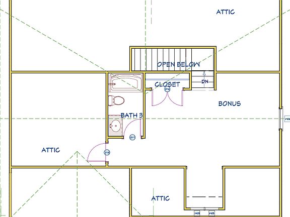 Upstairs Option 2