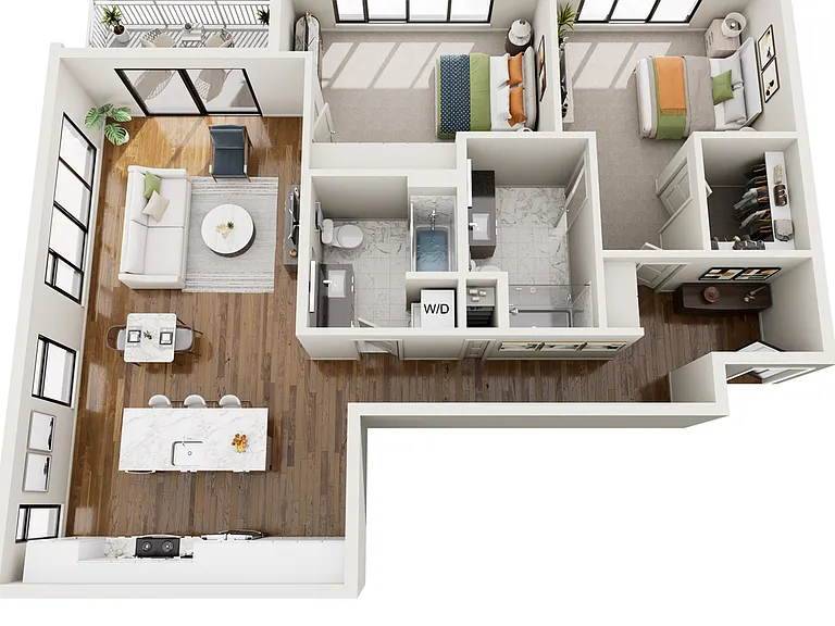 Nova Two-bedroom Titan Penthouse Nova Two-bedroom Titan Penthouse