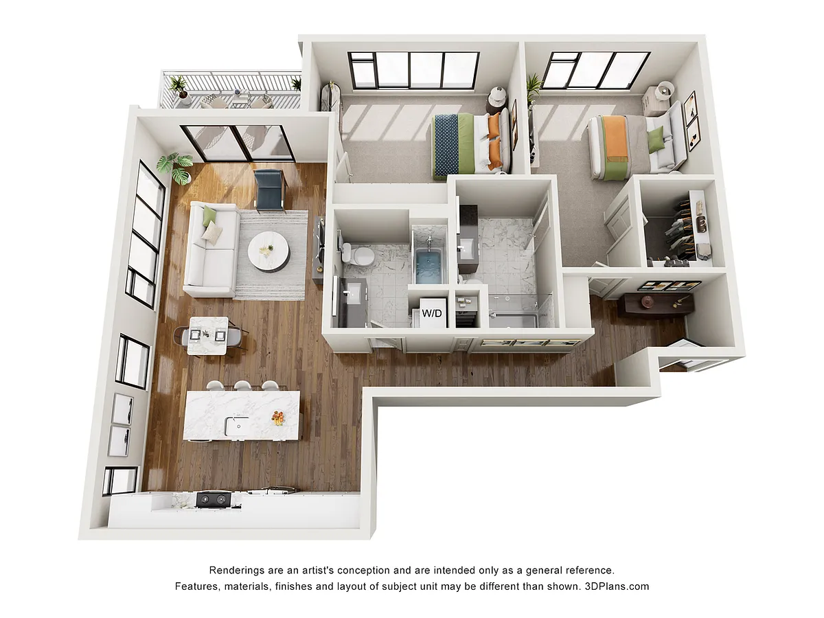Floor plan Titan Penthouse