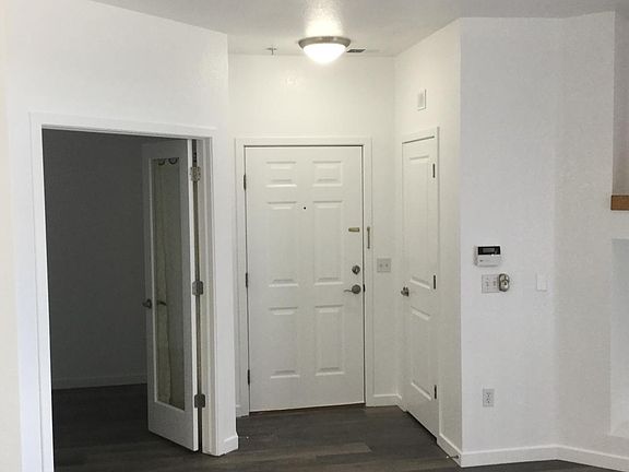 Front entry, storage closet and 2nd BR/den/office/nursery