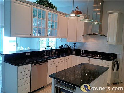 Partial View of 22'x14' KItchen from Dining Room