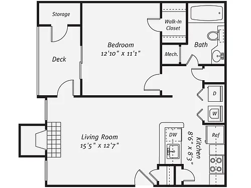 Floor plan A1-715