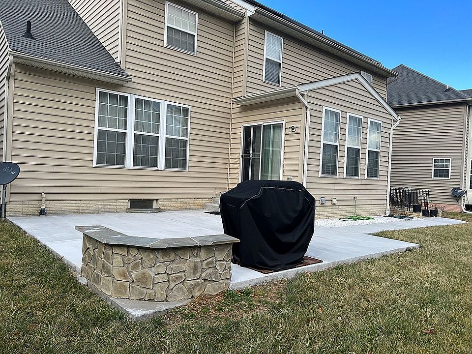 Patio with seating area