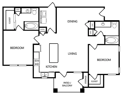 Floor plan B2