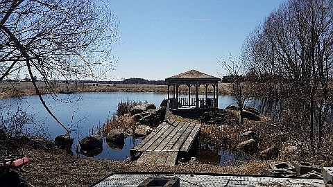stocked 3/4 acre pond
