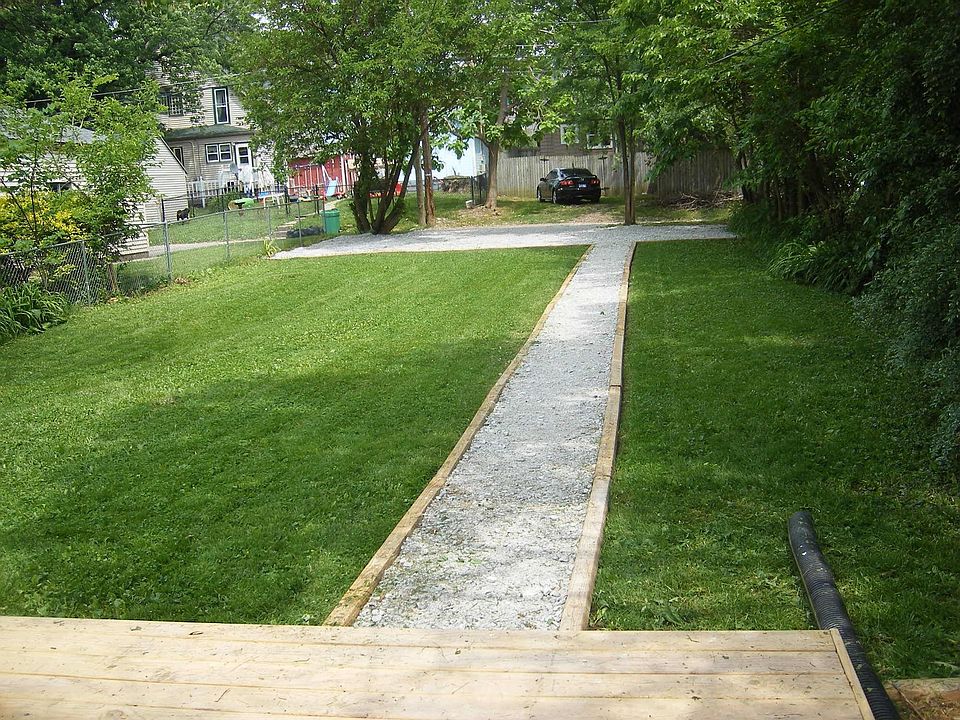 Spacious yard and parking
