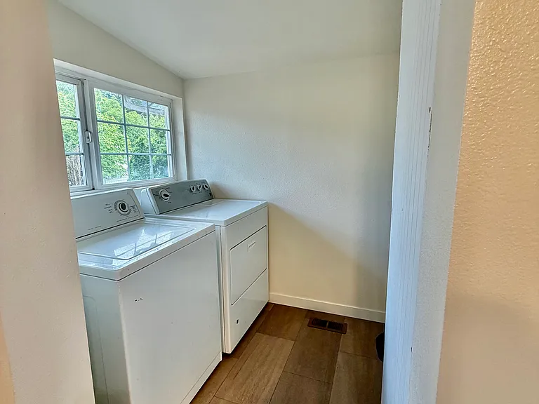 Laundry room off Kitchen