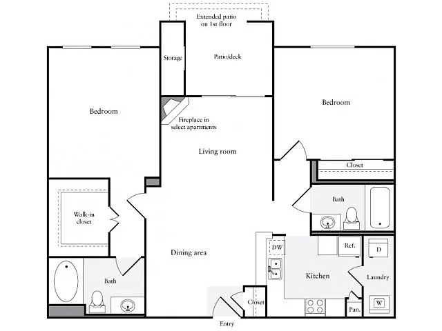 Floor plan 1075