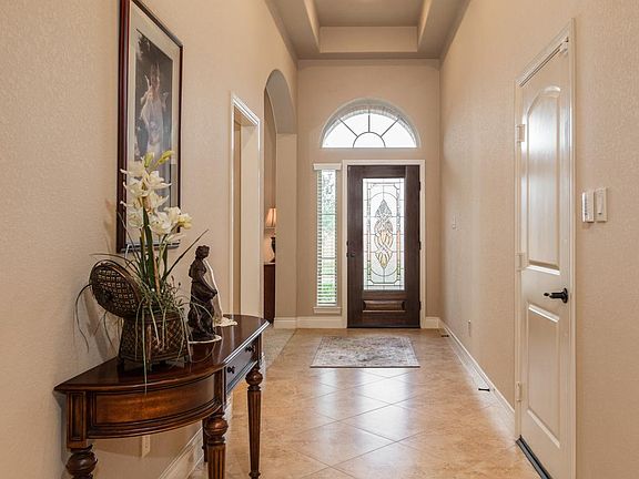The entry way is just a taste of this elegant home.