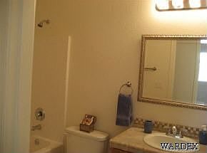 Hall bath custom tiled