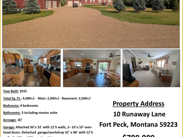 10 Runaway Ln, Nashua, MT 59248
