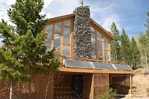 Outside: Volcanic rock chimney