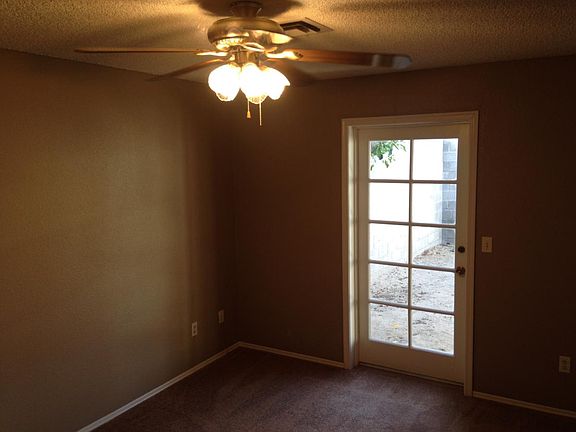 Master bedroom door to back yard