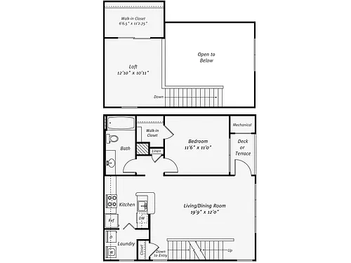 Floor plan AD1L