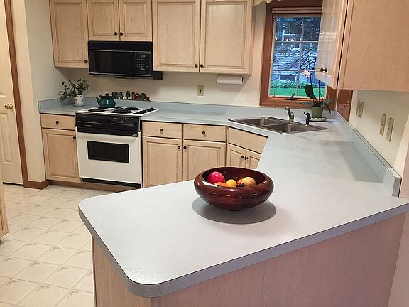 Spacious open kitchen