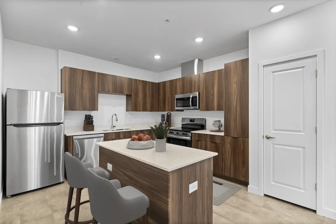 Virtually Staged Kitchen
