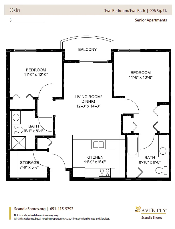 Floor plan Oslo