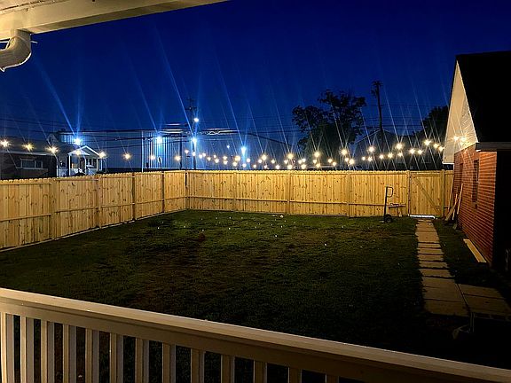 Fenced Backyard 