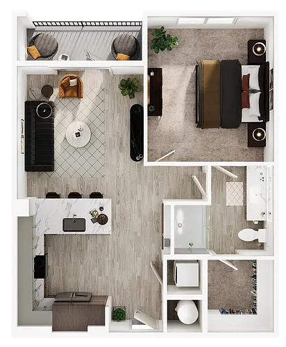 Floor plan A02