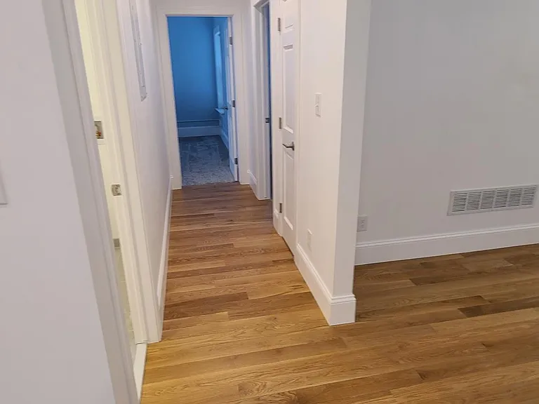 Hall to shared bathroom, master bedroom, bedroom 2 and linen closet