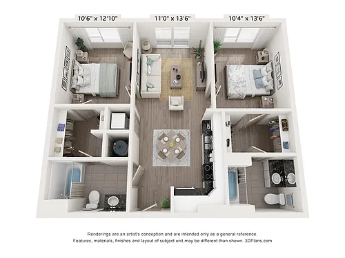 Floor plan The Reef