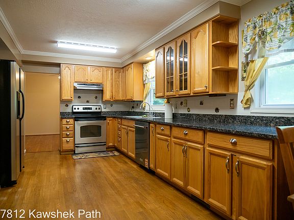Kitchen with brand new KitchenAid Dishwasher