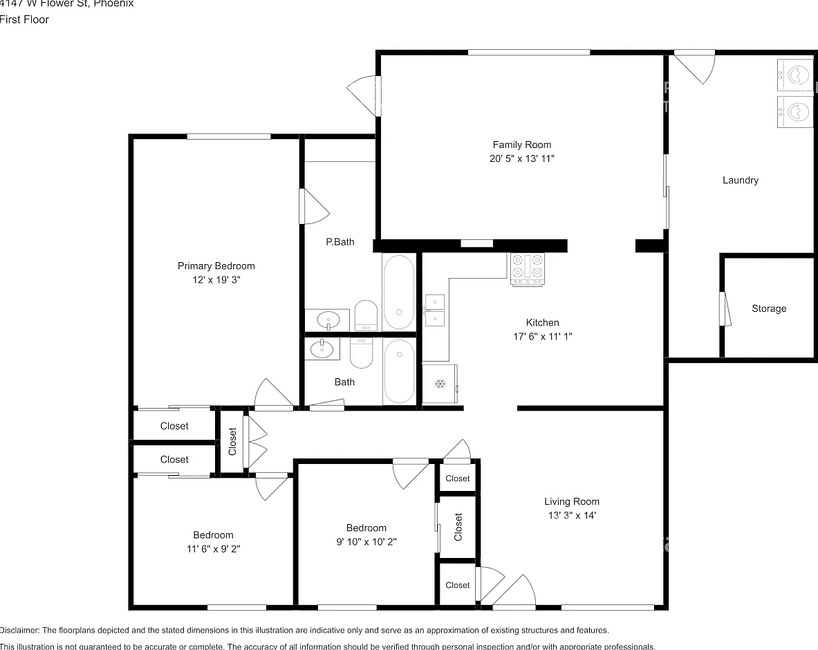 4147 W Flower St Phoenix, AZ 85019 — Photo 2