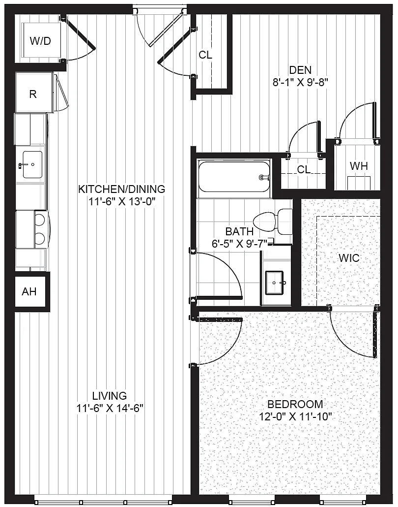 Floor plan A1DC