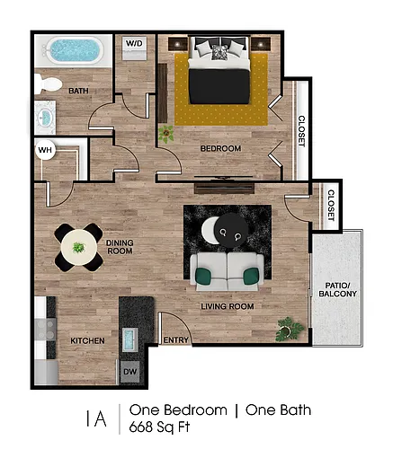 Floor plan 1A
