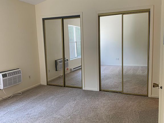 Master with high ceilings and double closets