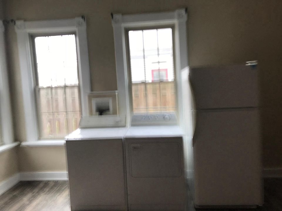 Refrigerator, washer and dryer