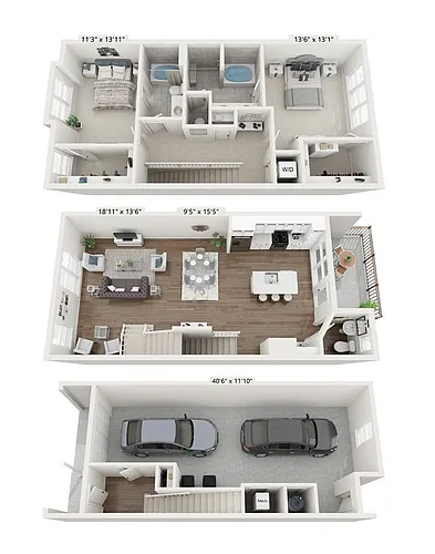 Floor plan B2.1 Adirondack