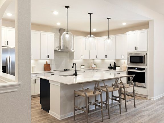 Bright Kitchen with Eat-In Island