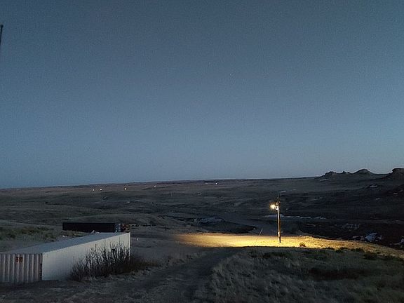 The light at night