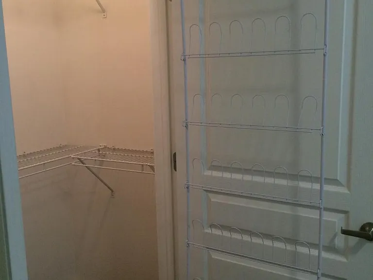 Closet #2 - It is bigger than it seems. It goes to the left some inside.