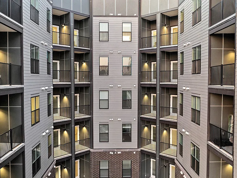 courtyard building cool shot