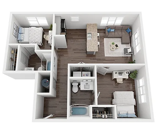 Floor plan Frisco A