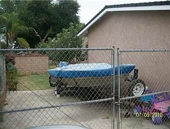 R.V. parking & access