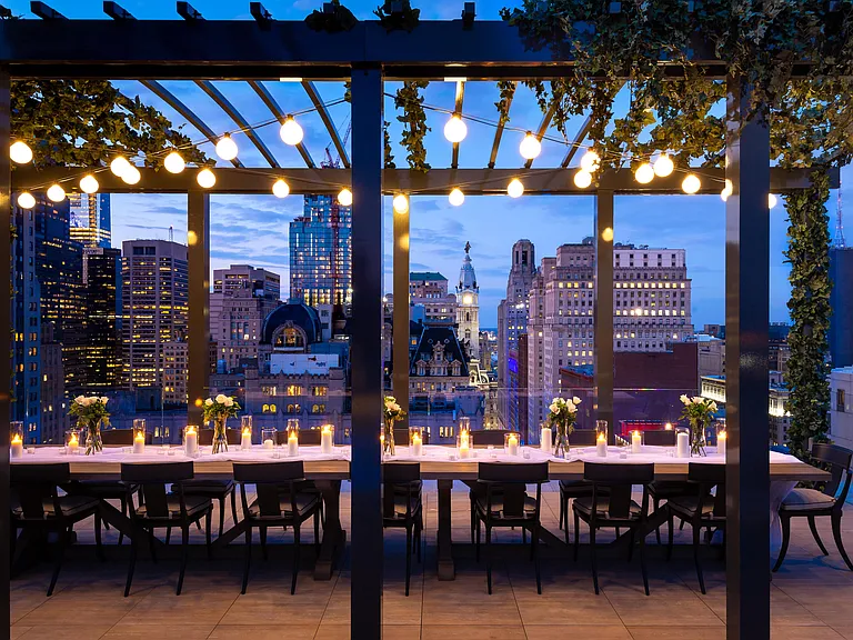 The Atlantic Rooftop Dining Table