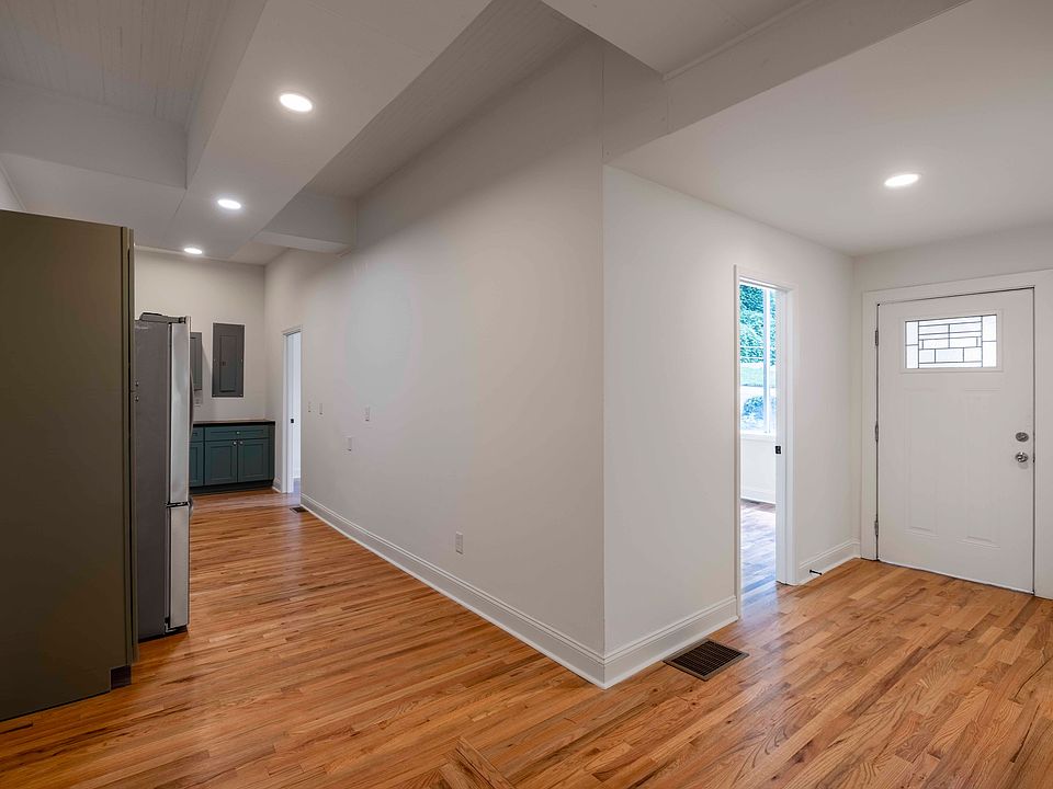 Front Door, Front Bedroom, Kitchen View