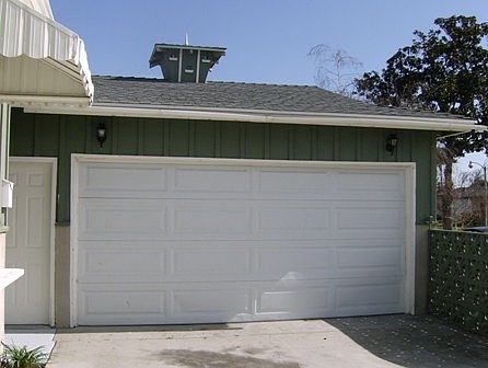 2 Car garage with lots of storage