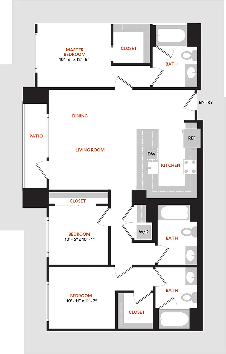 Floor plan Plan 3F