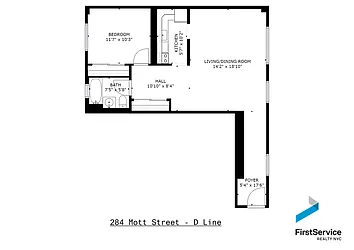 Rented by AZ REALTY NYC LLC