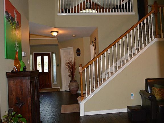Stairs to second floor