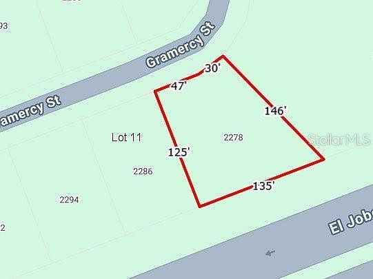 3rd image of 2278 GRAMERCY STREET LOT 12