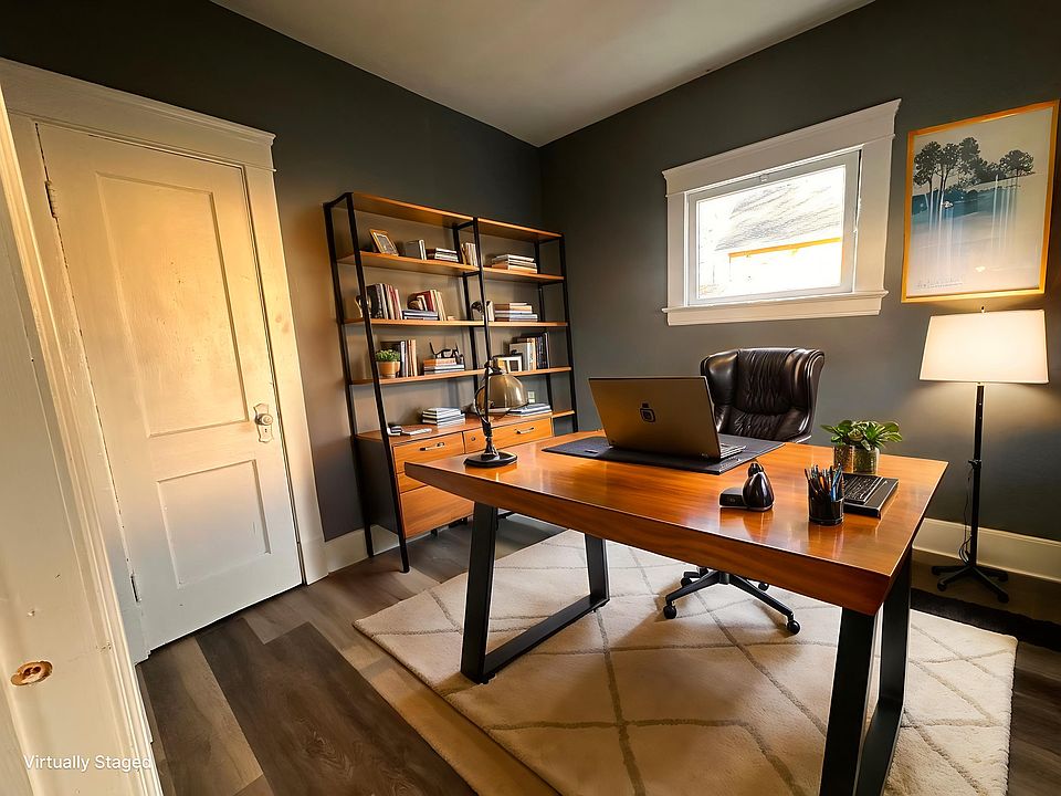 VIRTUAL STAGING OPTION FOR BEDROOM 2 could be an office space